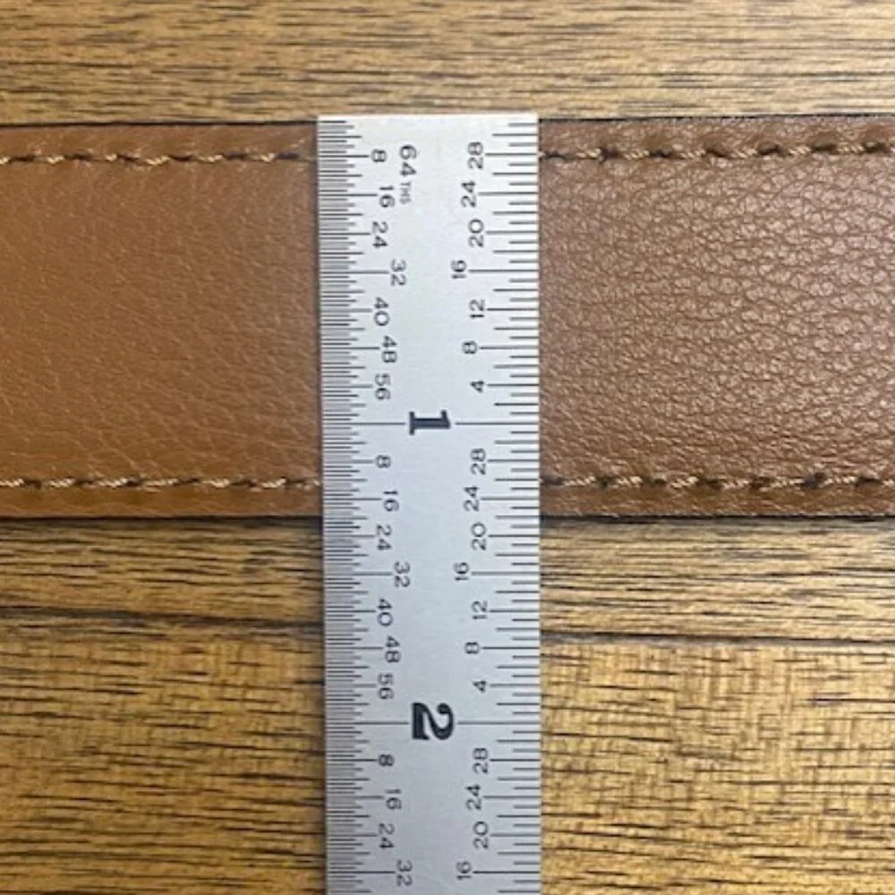 JOSEPH ABBOUD Leather Dress Belt